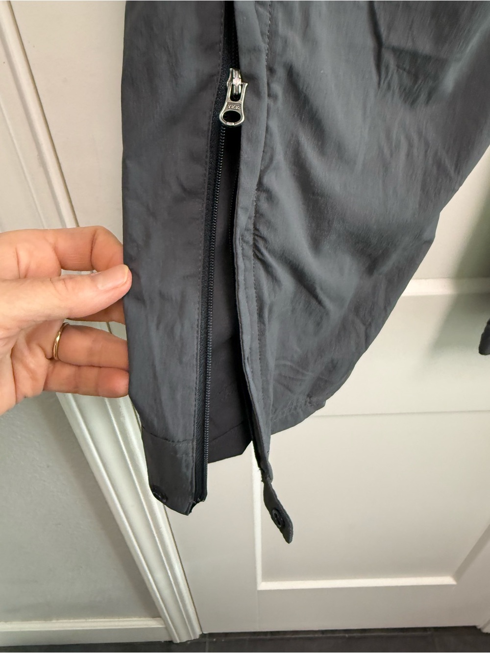 REI Kids’ Gray Zip-Detail Pants